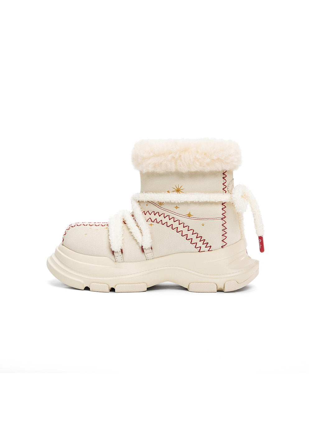 OUDER丨Christmas Lace-Up Waterproof Snow Boots - PSYLOS 1, OUDER丨Christmas Lace-Up Waterproof Snow Boots, Boots, OUDER, PSYLOS 1